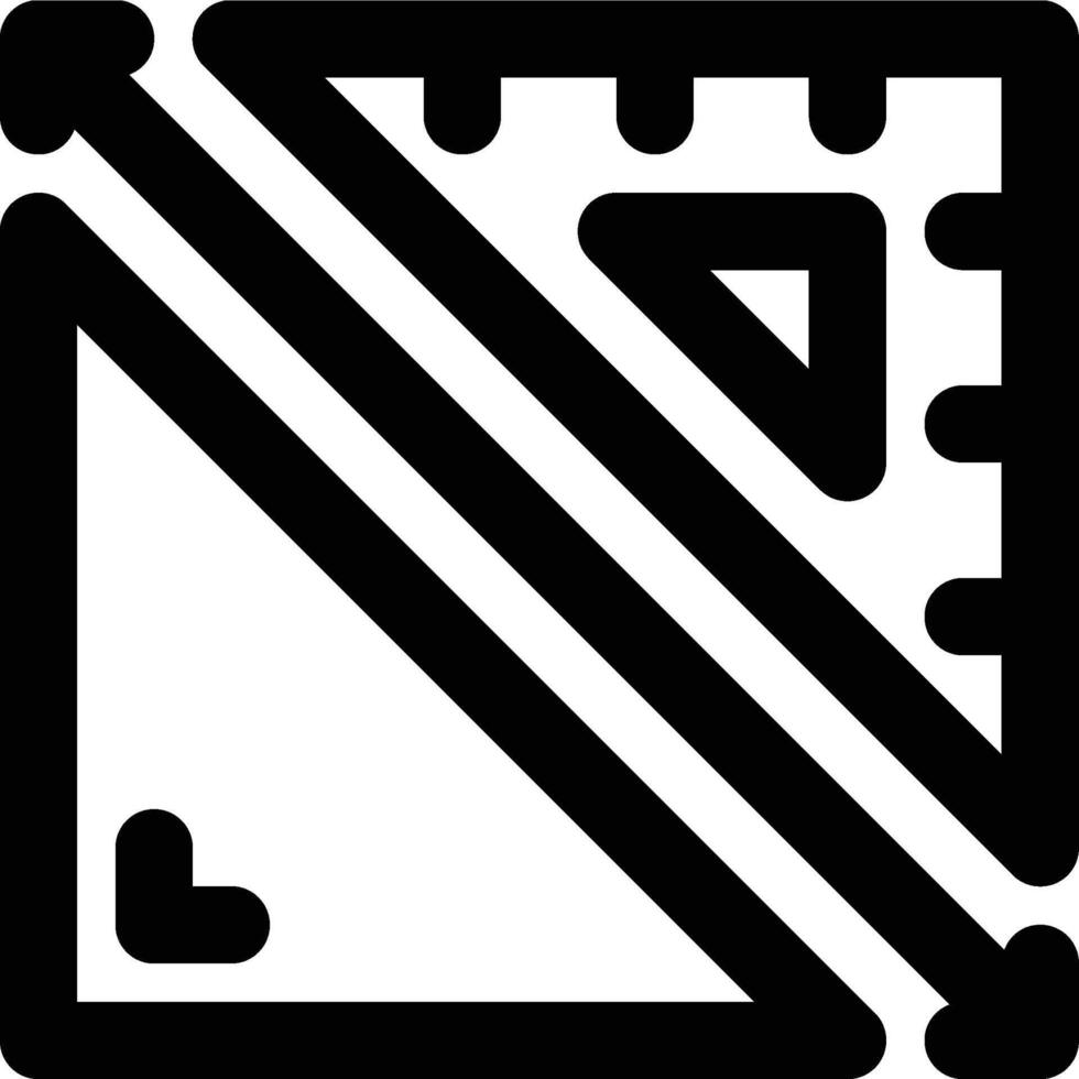 Geometry, Math, Shapes Outline Icon vector