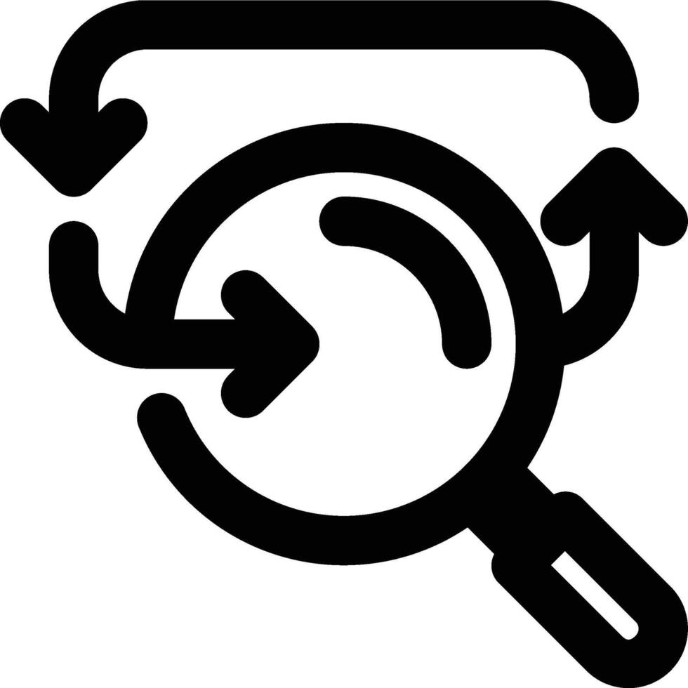 Methodology, Research, Research Methodology Outline Icon vector