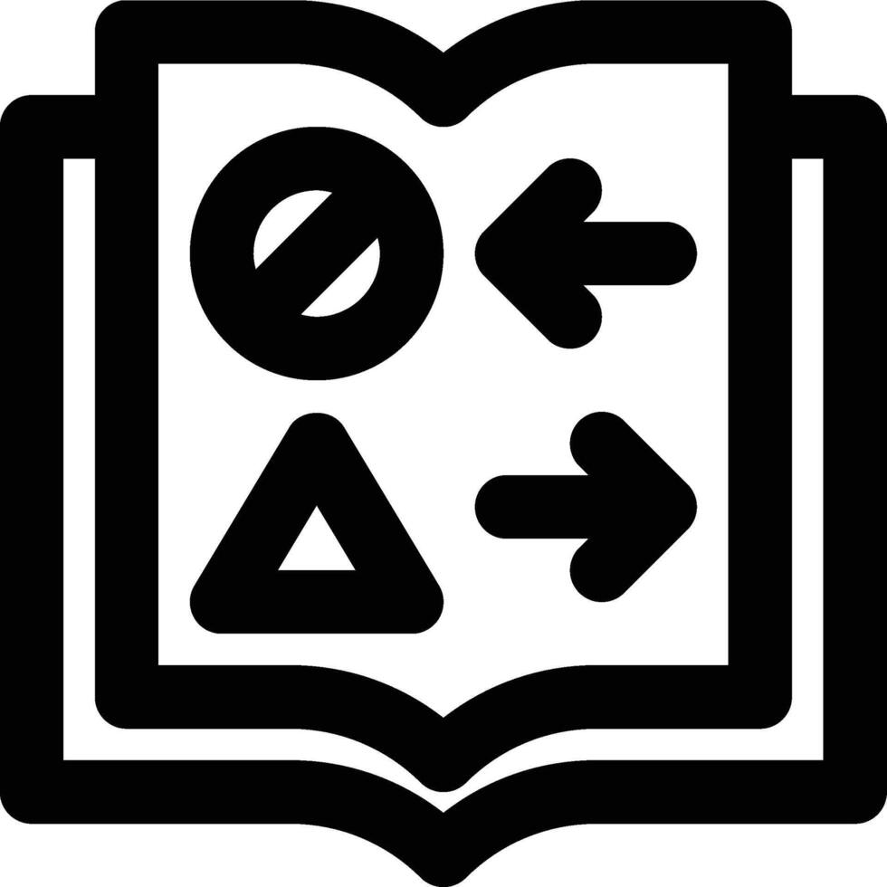 Semiotics, Semiology, Science Outline Icon vector