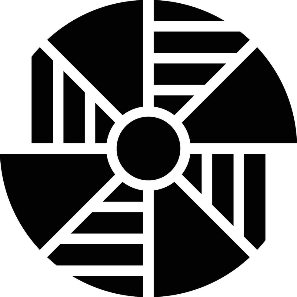 Chromatics, Color, Science Glyph Solid Icon vector