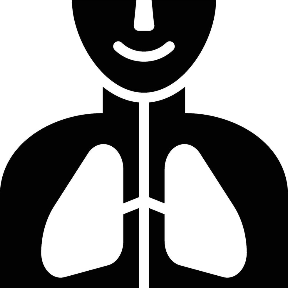 Anatomy, Biology, Science Glyph Solid Icon vector