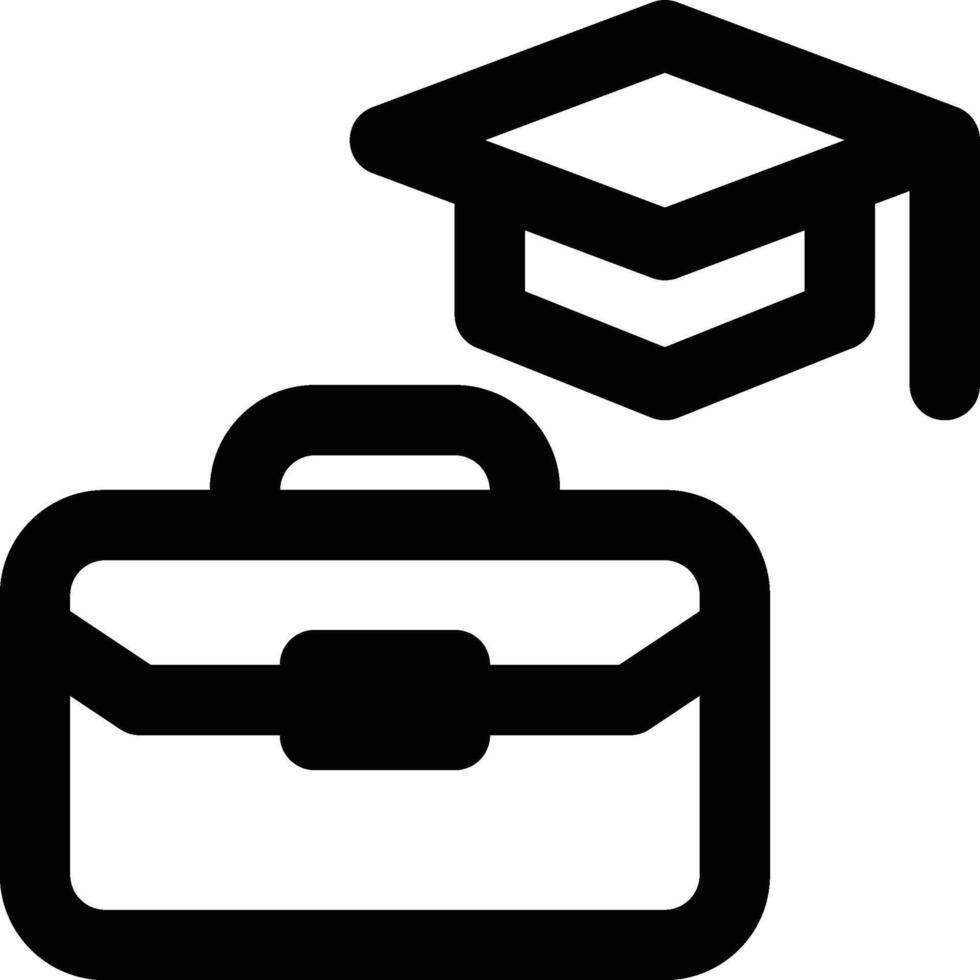 Business Education, Business School, Business University Outline Icon vector