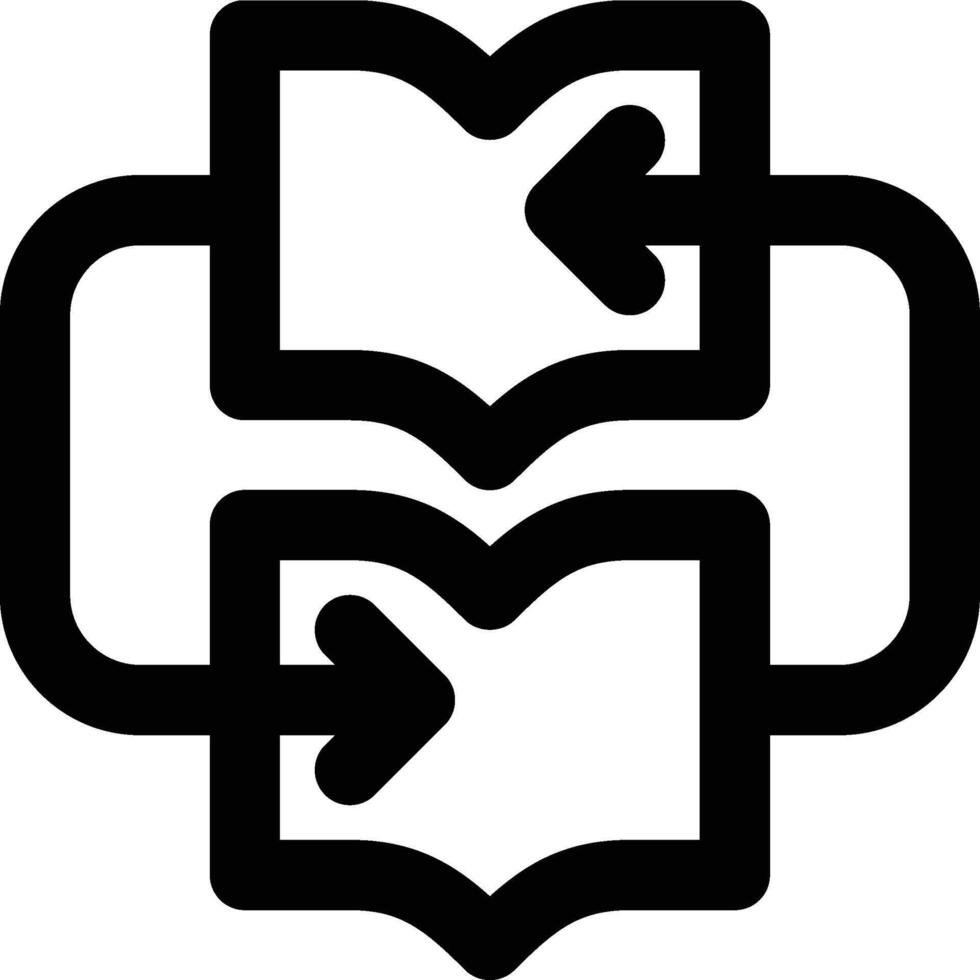 Integrative Learning, Integration, Combine Outline Icon vector