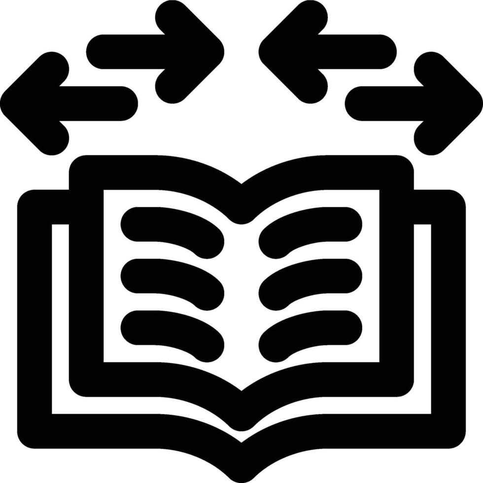 Knowledge Transfer, Education, Learning Outline Icon vector