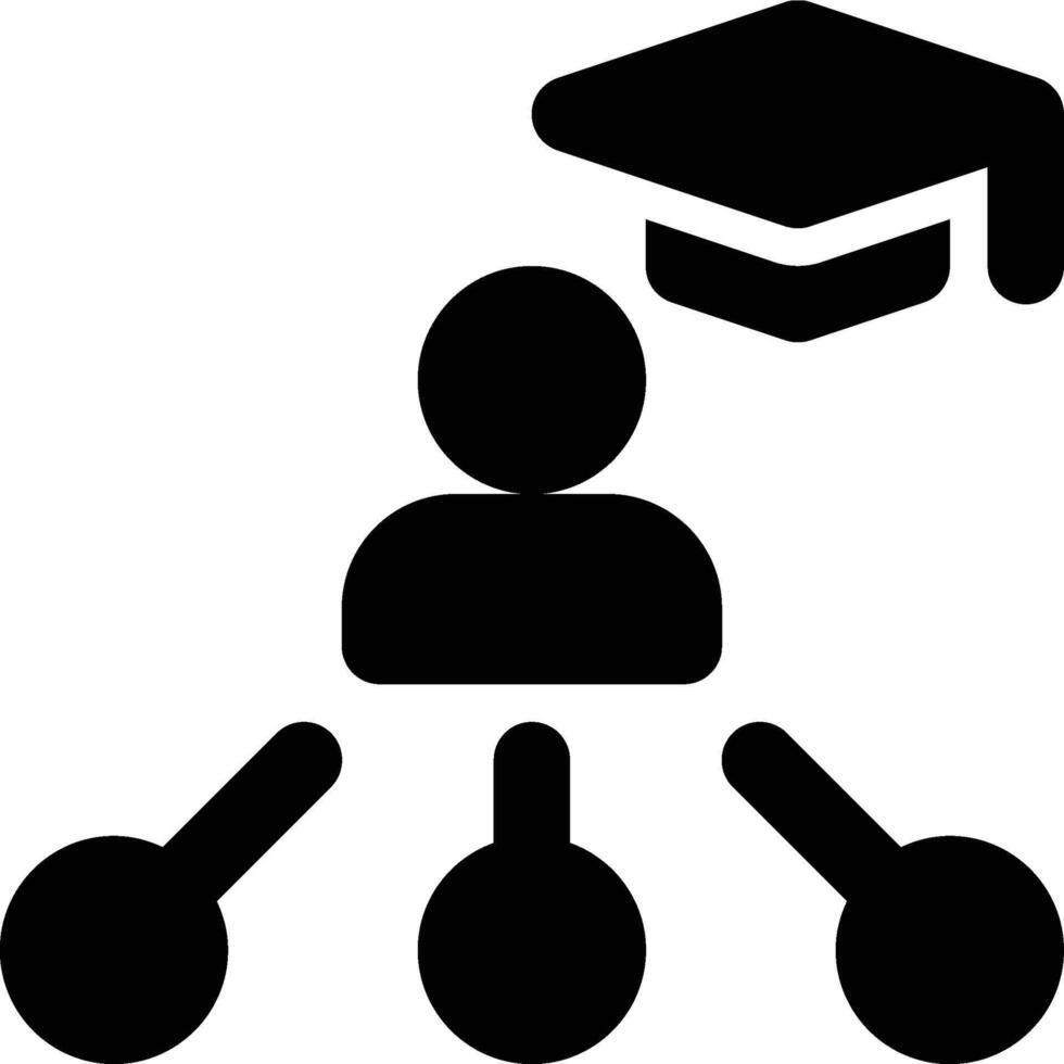 Pedagogy, Child Education, Child Learning Glyph Solid Icon vector