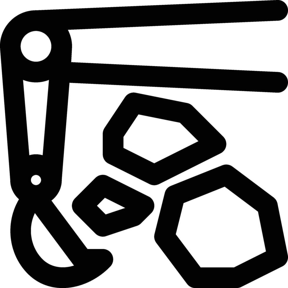 Earthworks, Engineering, Civil Engineering Outline Icon vector