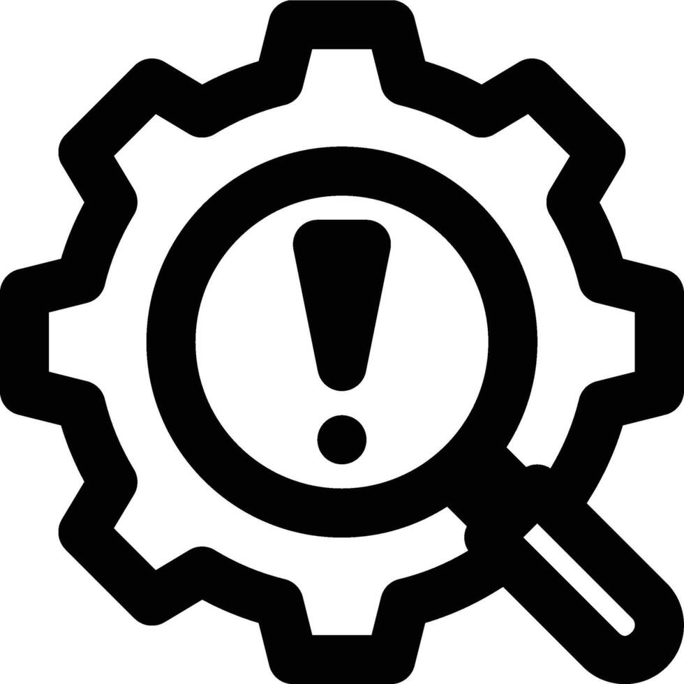 Risk Analysis, Risk Management, Engineering Outline Icon vector