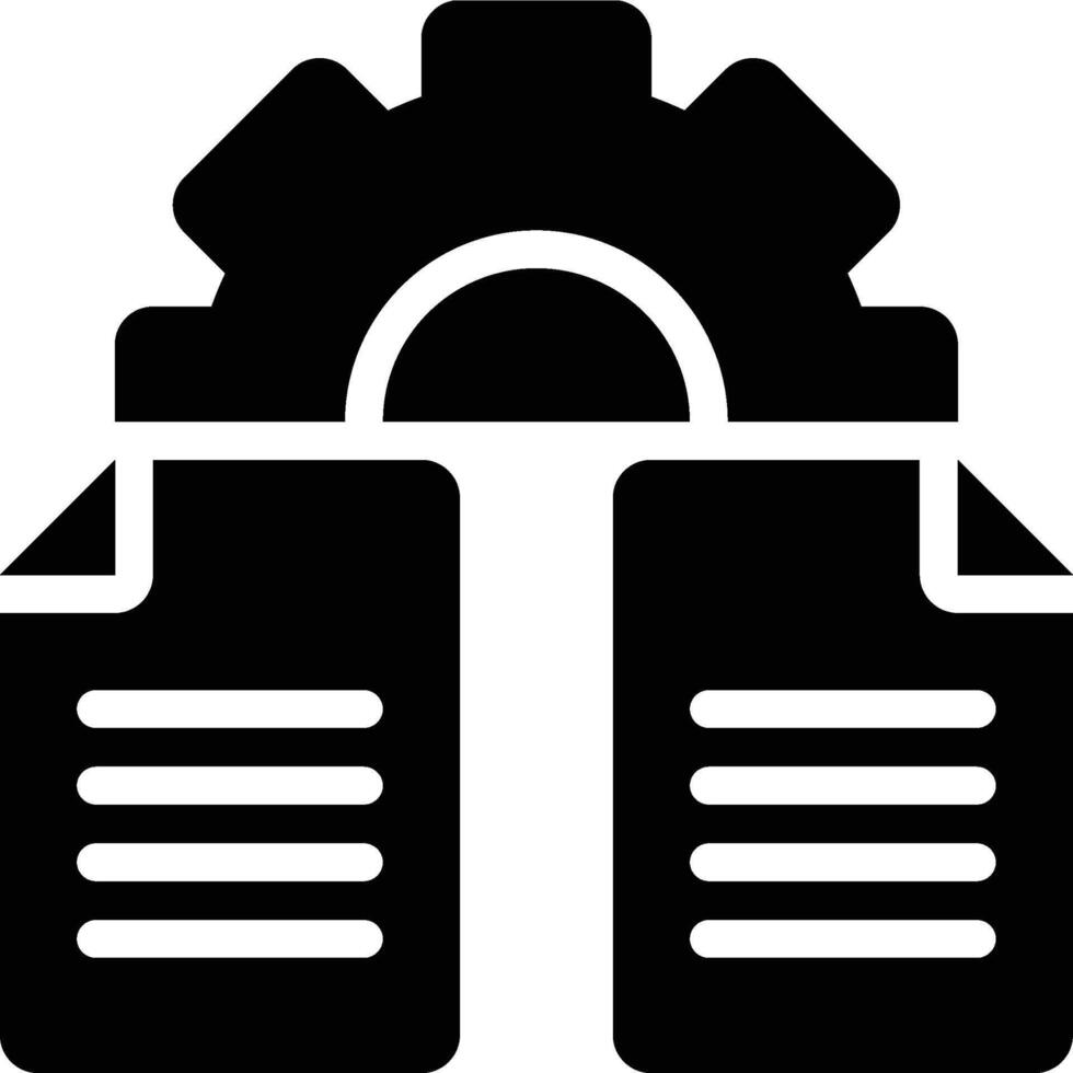 Information Engineering, Data Engineering, Engineering Glyph Solid Icon vector