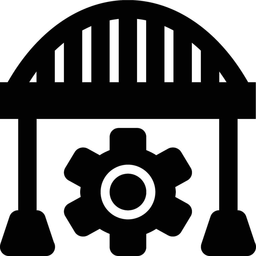 Architectural Engineering, Architecture, Engineering Glyph Solid Icon vector