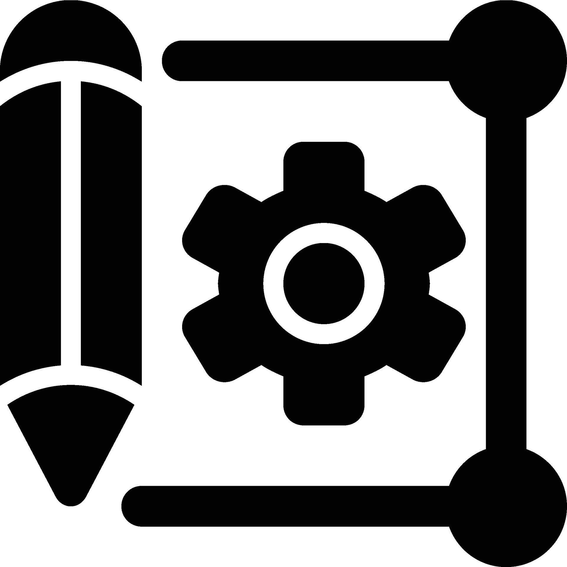 Engineering Design, Process, Engineering Process Glyph Solid Icon ...