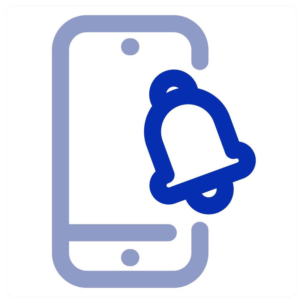 Mobile notification and phone vector