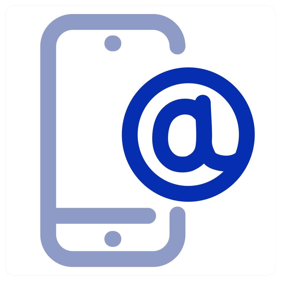 Mobile Mail and phone vector