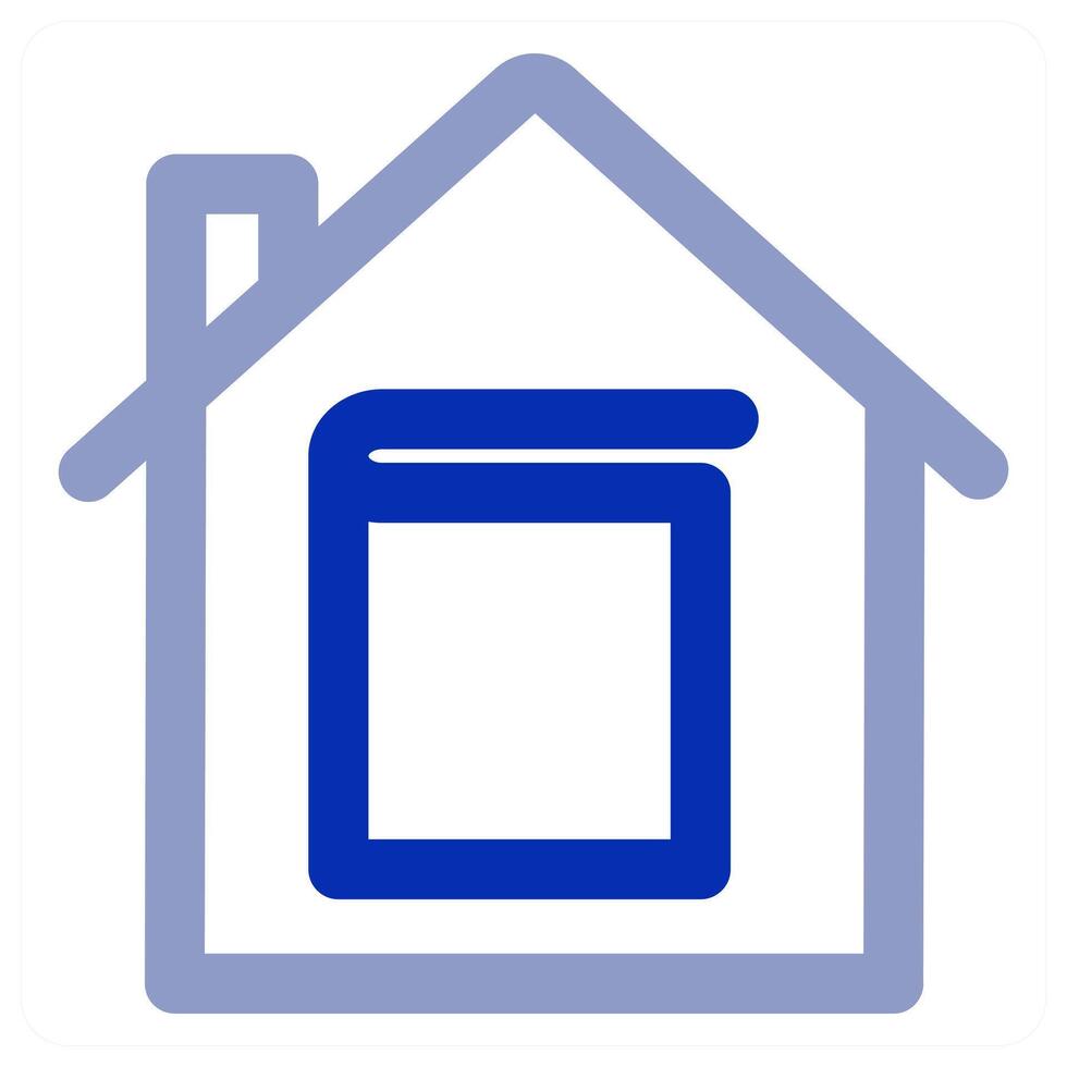Home Book and house vector