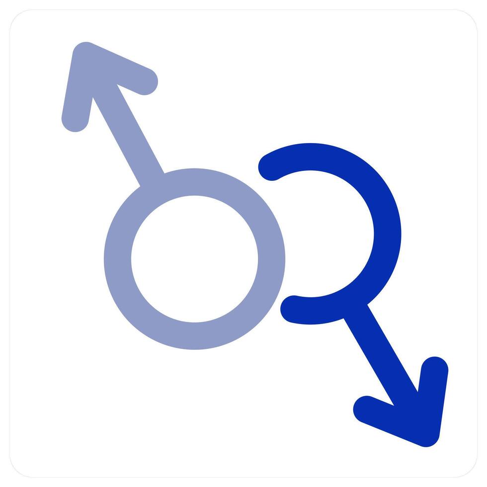 Gender and female icon vector
