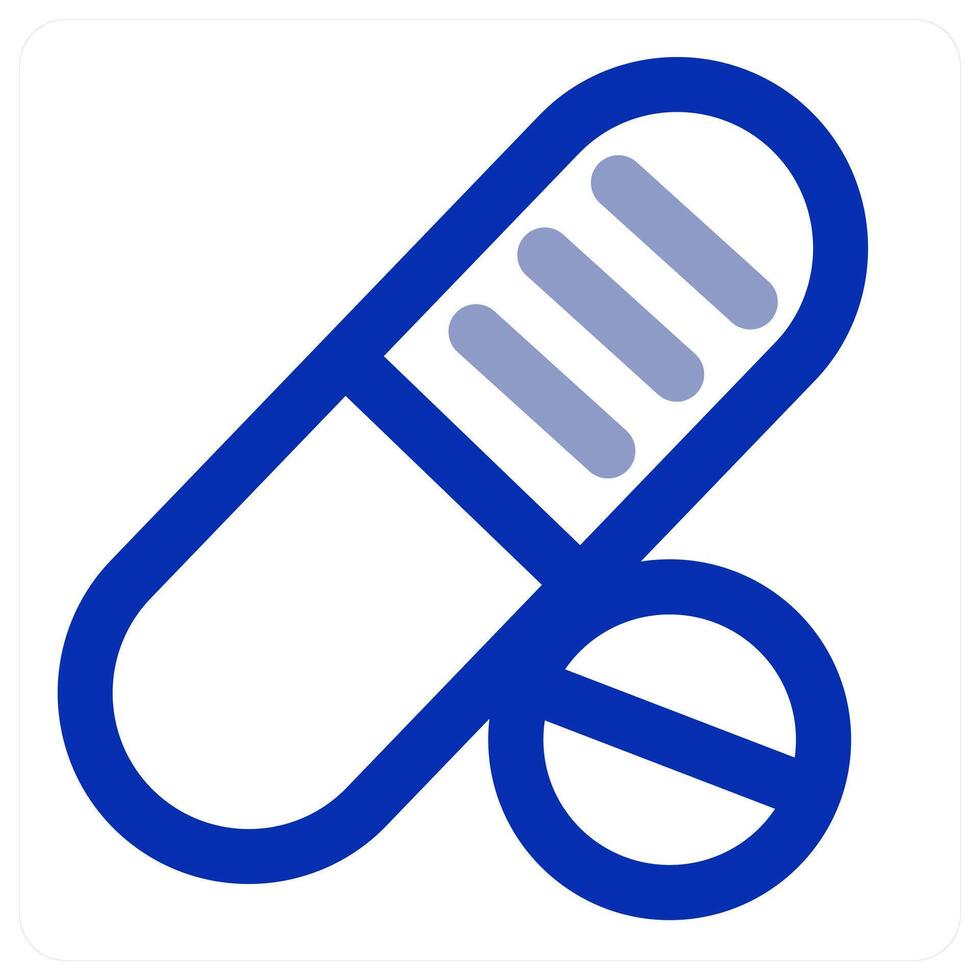 Pills and medical vector