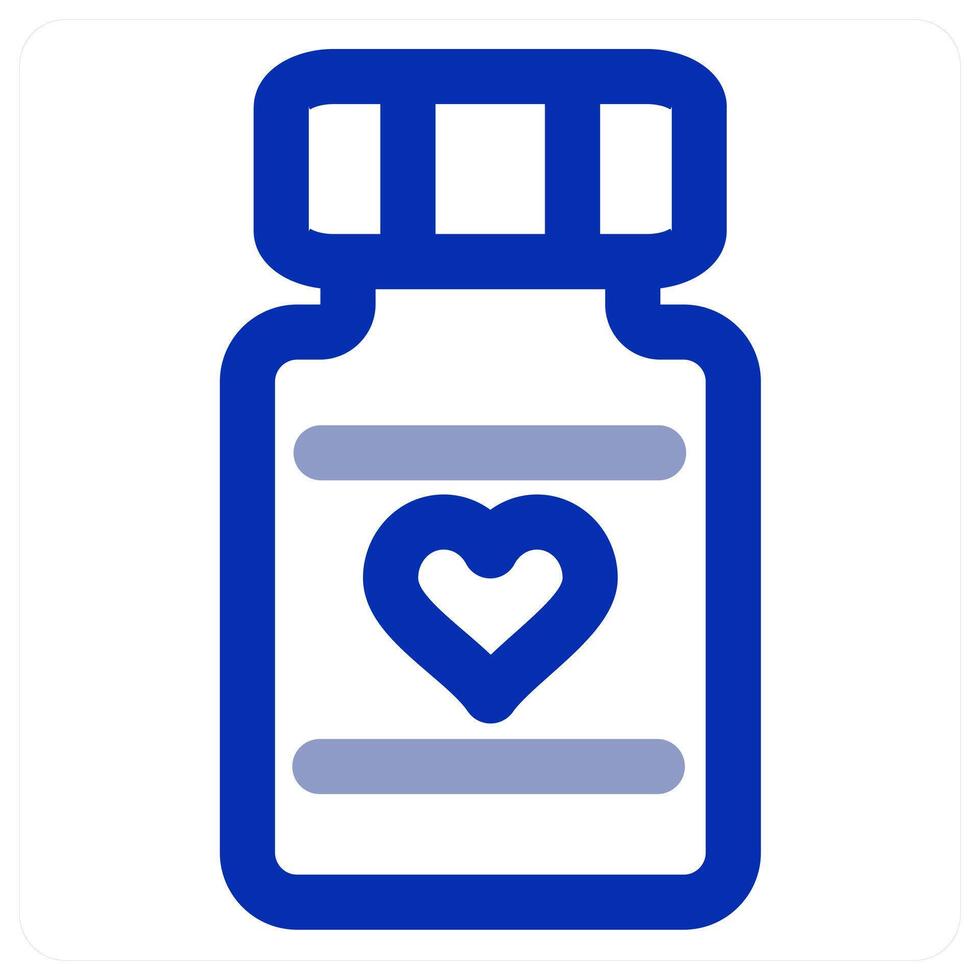 Syrup and medical icon vector