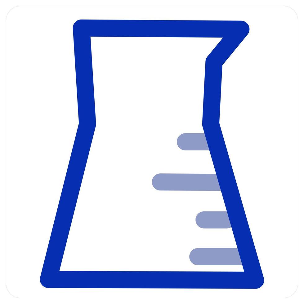 Flask and science vector