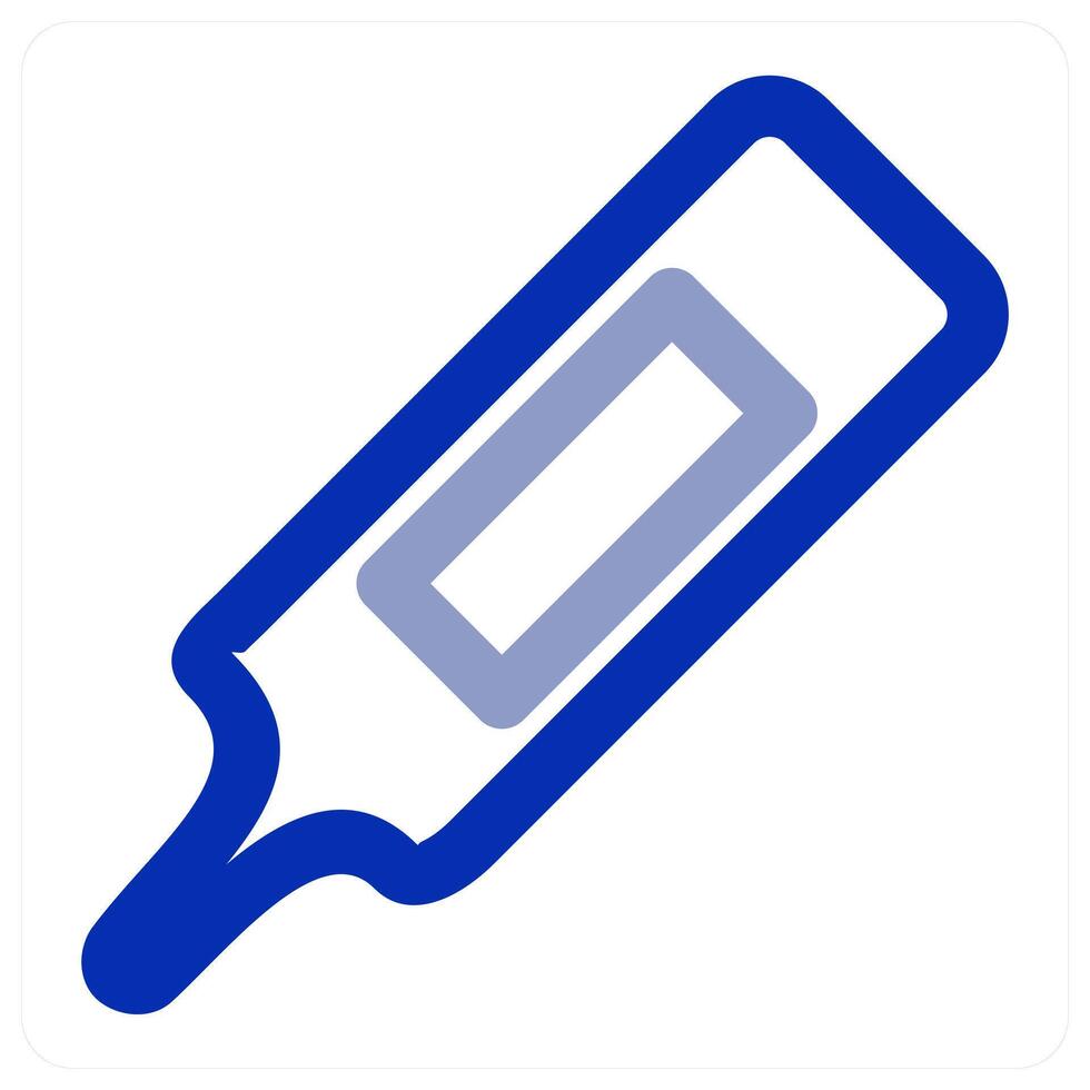 Thermometer and temperature icon vector