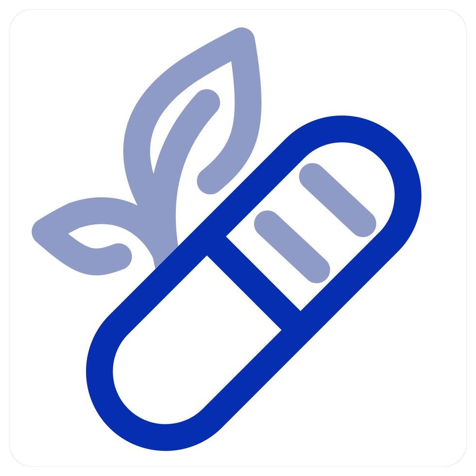 Ayurvedic Medicine and medicine icon concept vector
