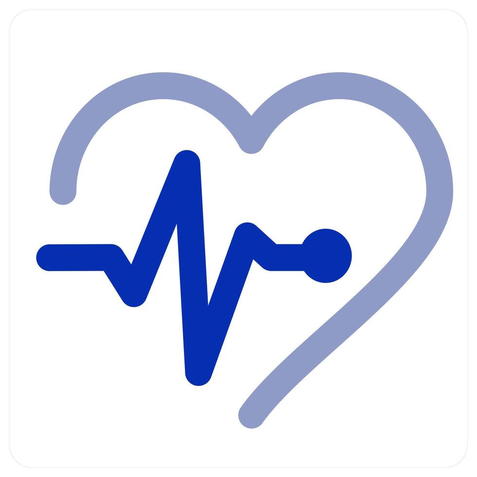 HeartBeat and pulse icon concept vector