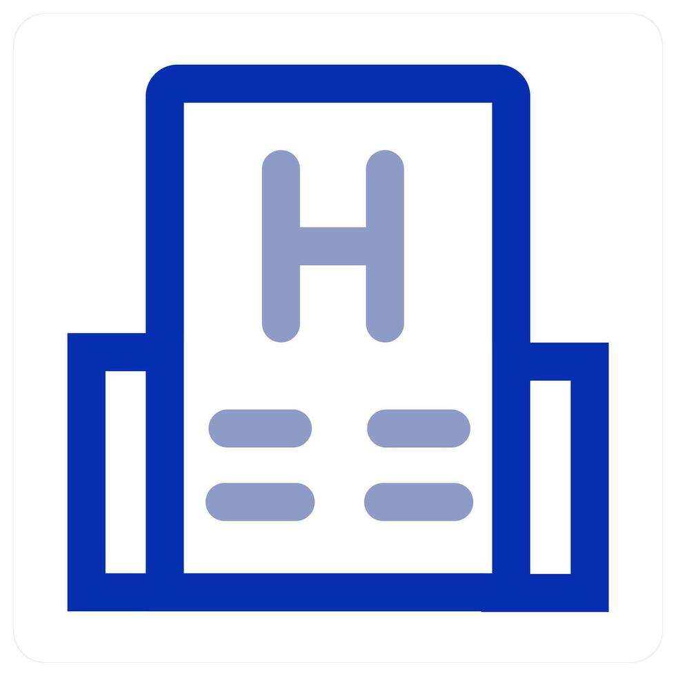 Hospital and medical vector