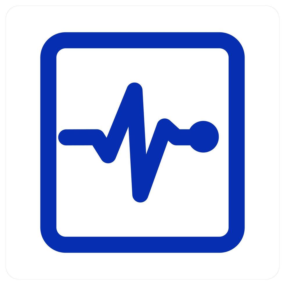 Heart Beat and pulse concept icon vector