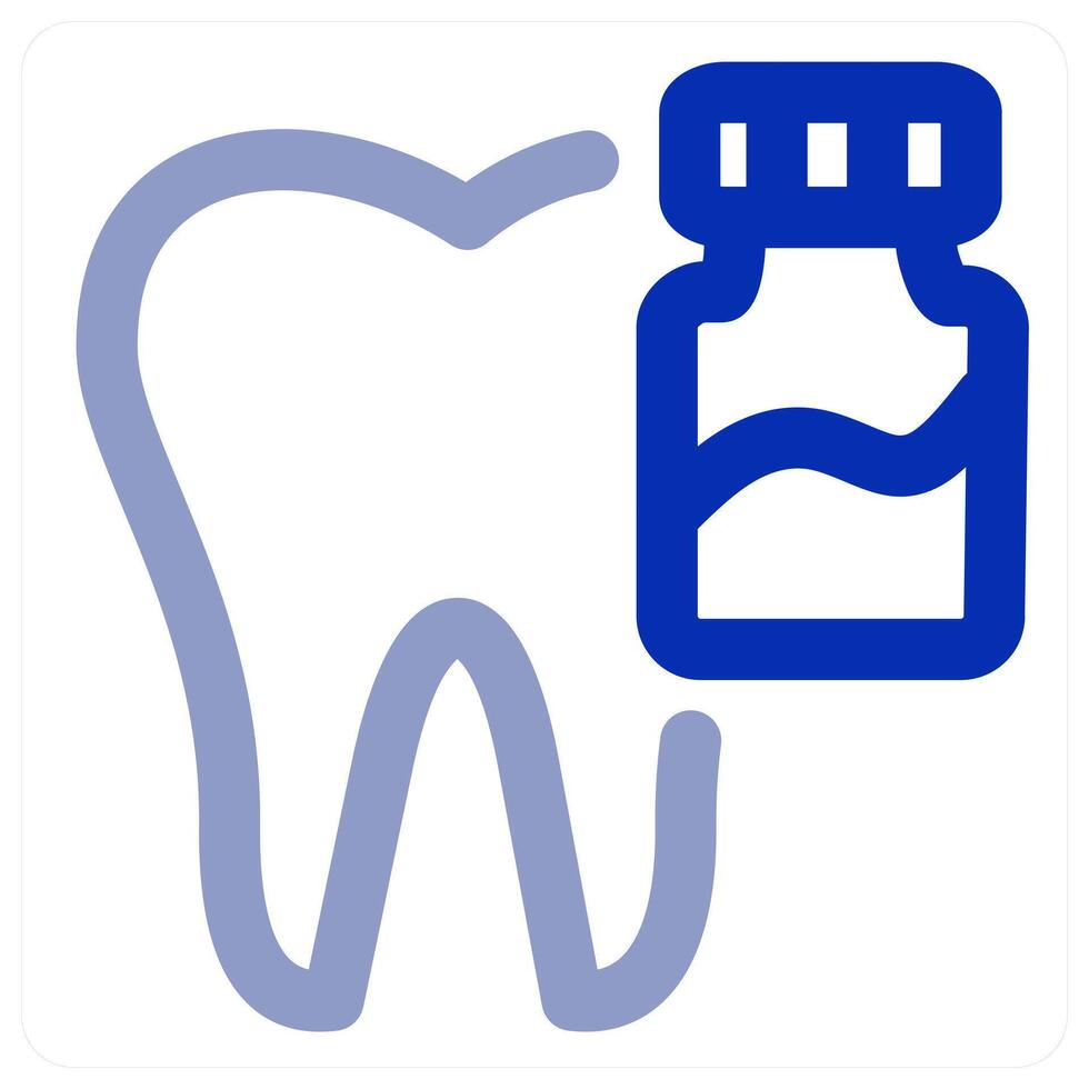 Tooth and teeth vector