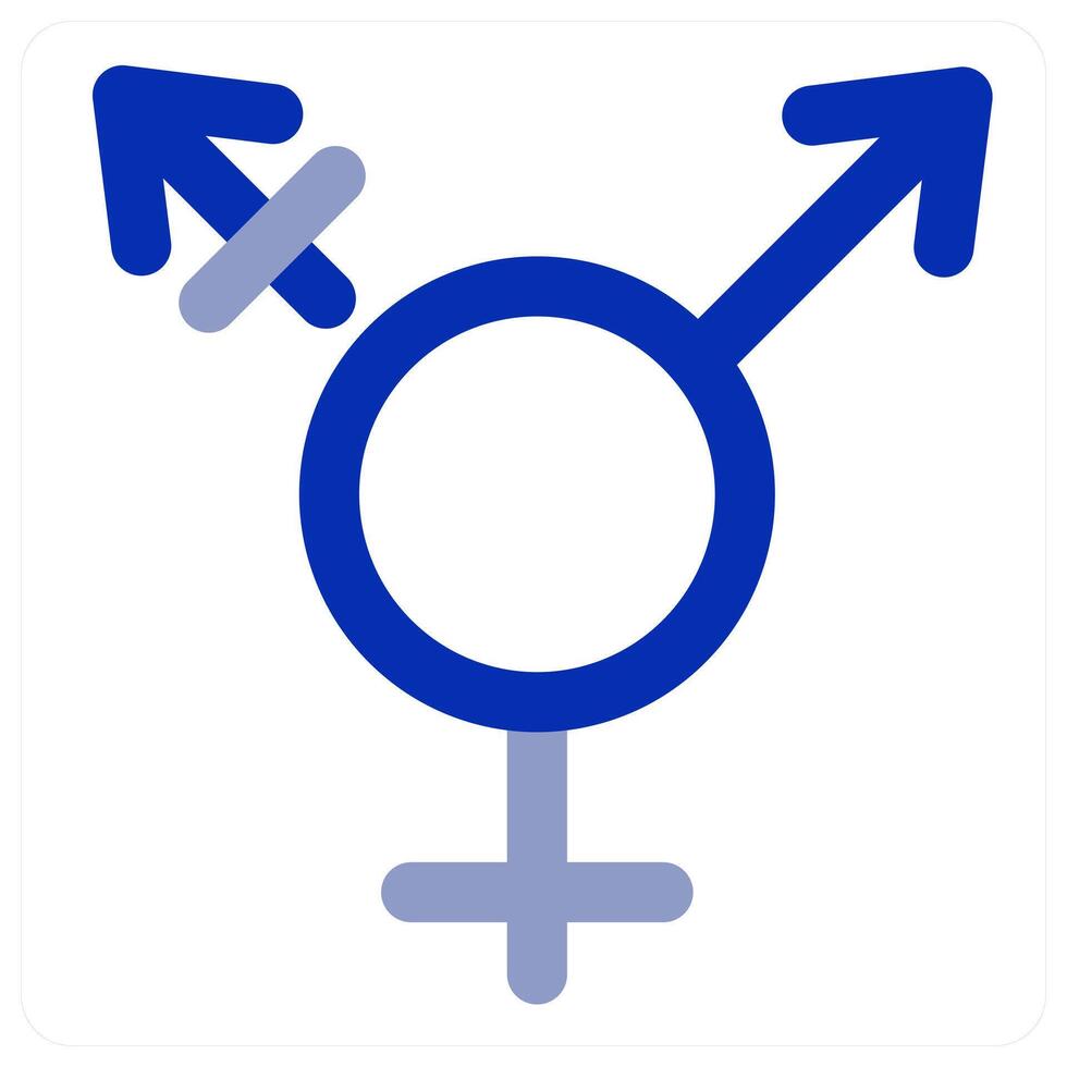 Gender and diversity icon vector
