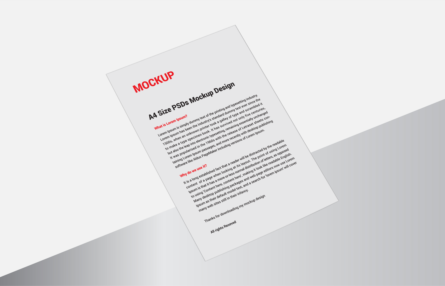 Premium Latest Eminent Menus poster pamphlets invoices Letterhead fax cover flyers Leaflets and Letter single side 3D Mockup with wooden background psd