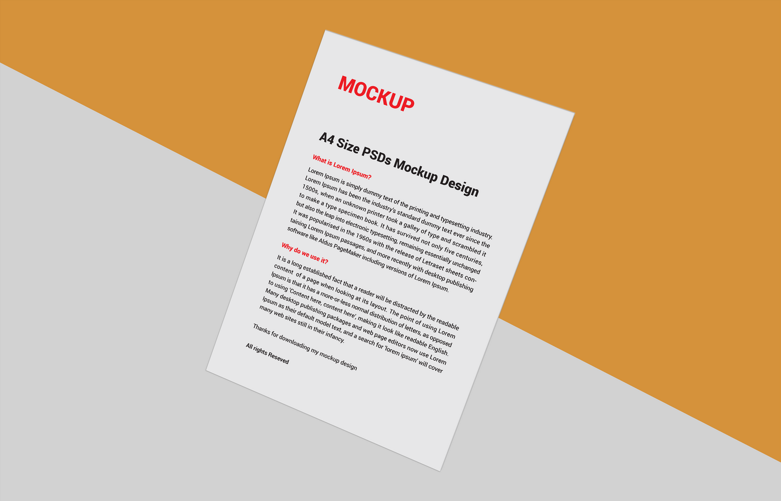 Premium Latest Eminent Menus posters pamphlets invoices Letterhead fax covers flyers Leaflets or Letter single side 3D Mockup with wooden background psd