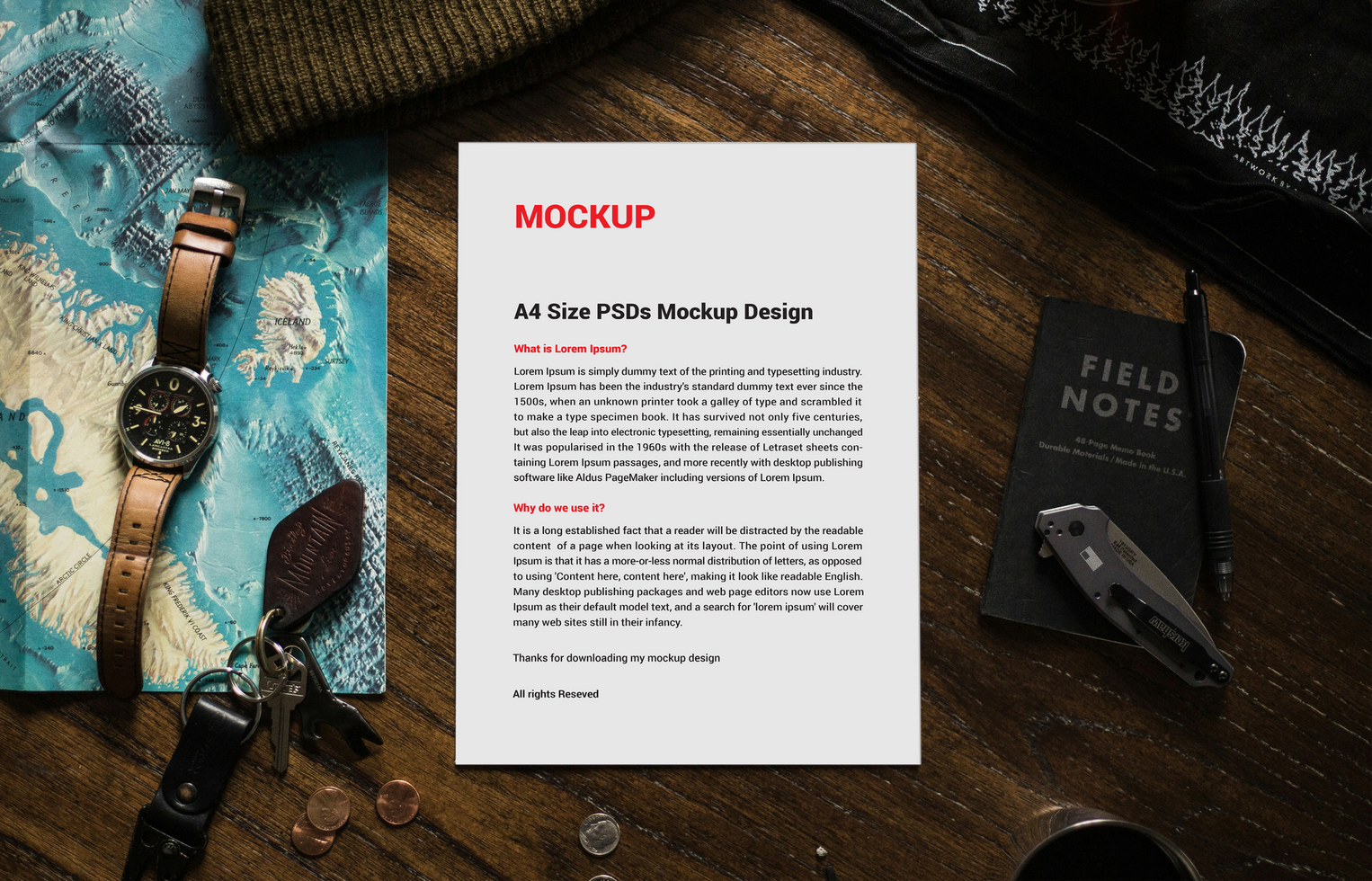 Premium Latest First rate Menus poster pamphlet invoice Letterhead fax cover flyer Leaflet or Letter Mockup psd