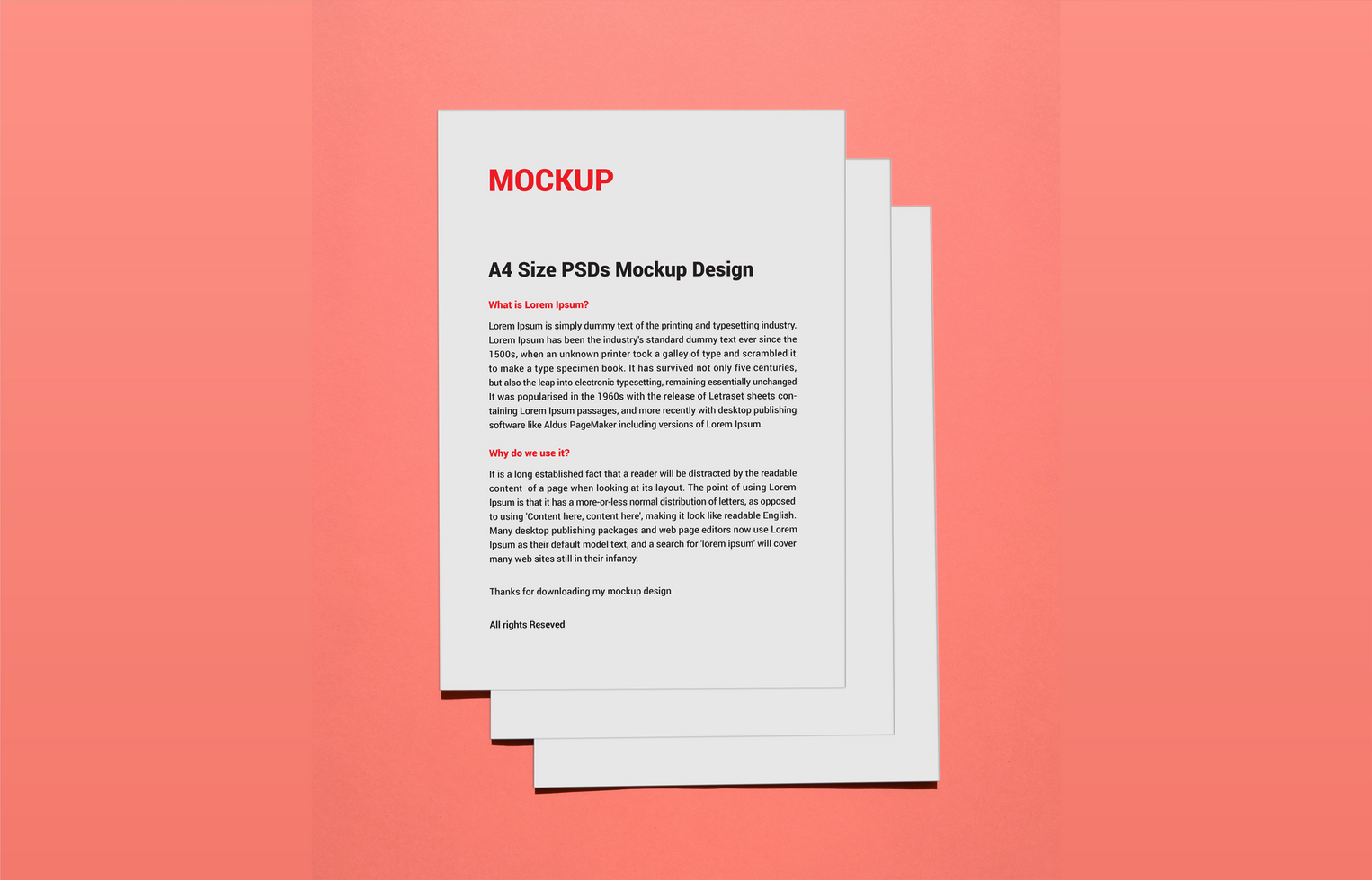Premium Latest First rate Menus posters pamphlet invoice Letterheads fax covers flyers Leaflets and Letters Mockup psd