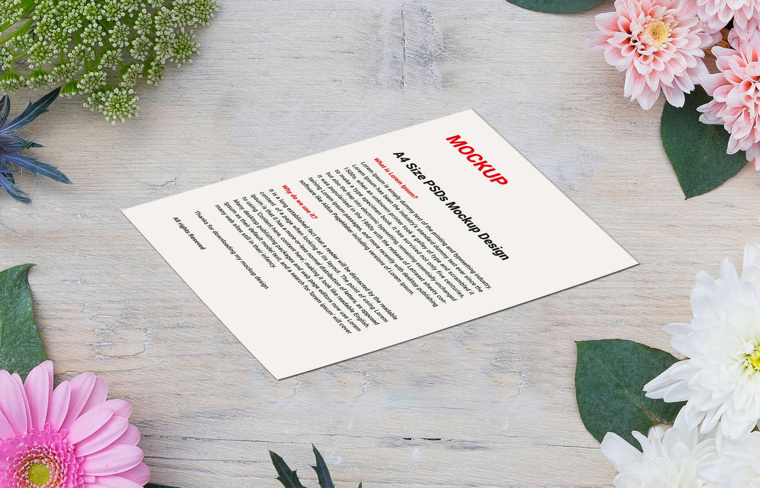 Premium Outstanding Menus posters pamphlets invoice Letterhead fax cover flyer Leaflet or Letter Mockup psd