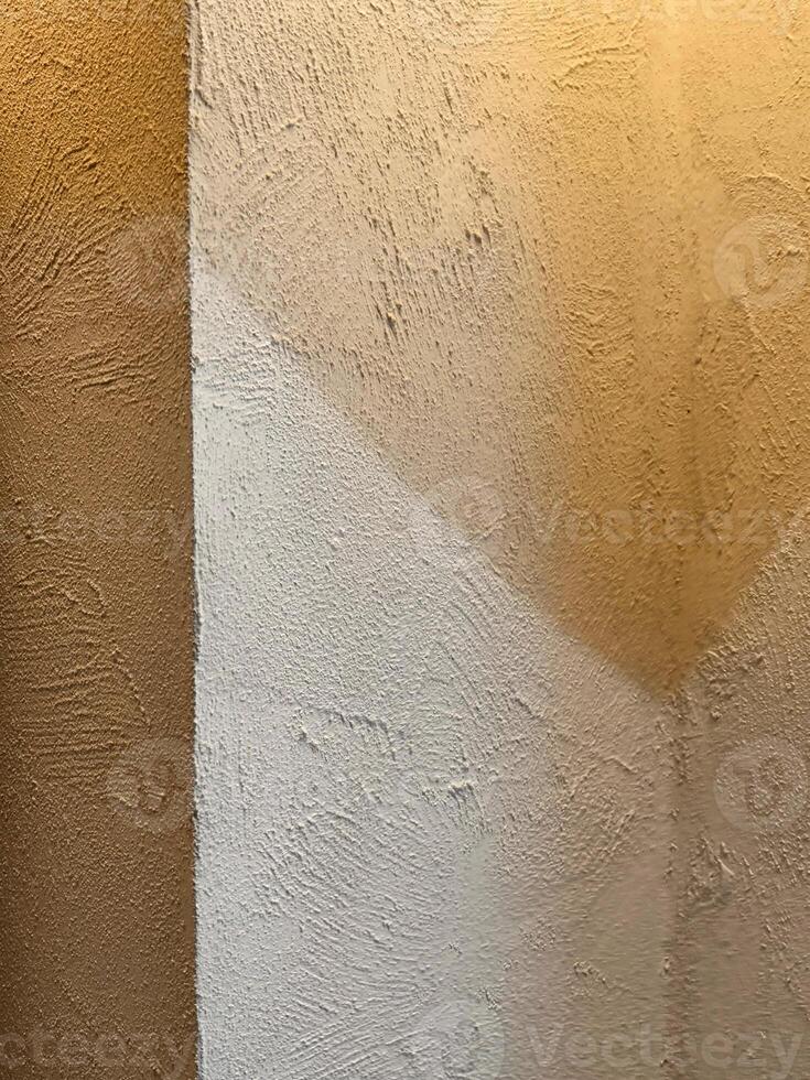 Textured Wall with geometric shapes Color Gradient of light photo