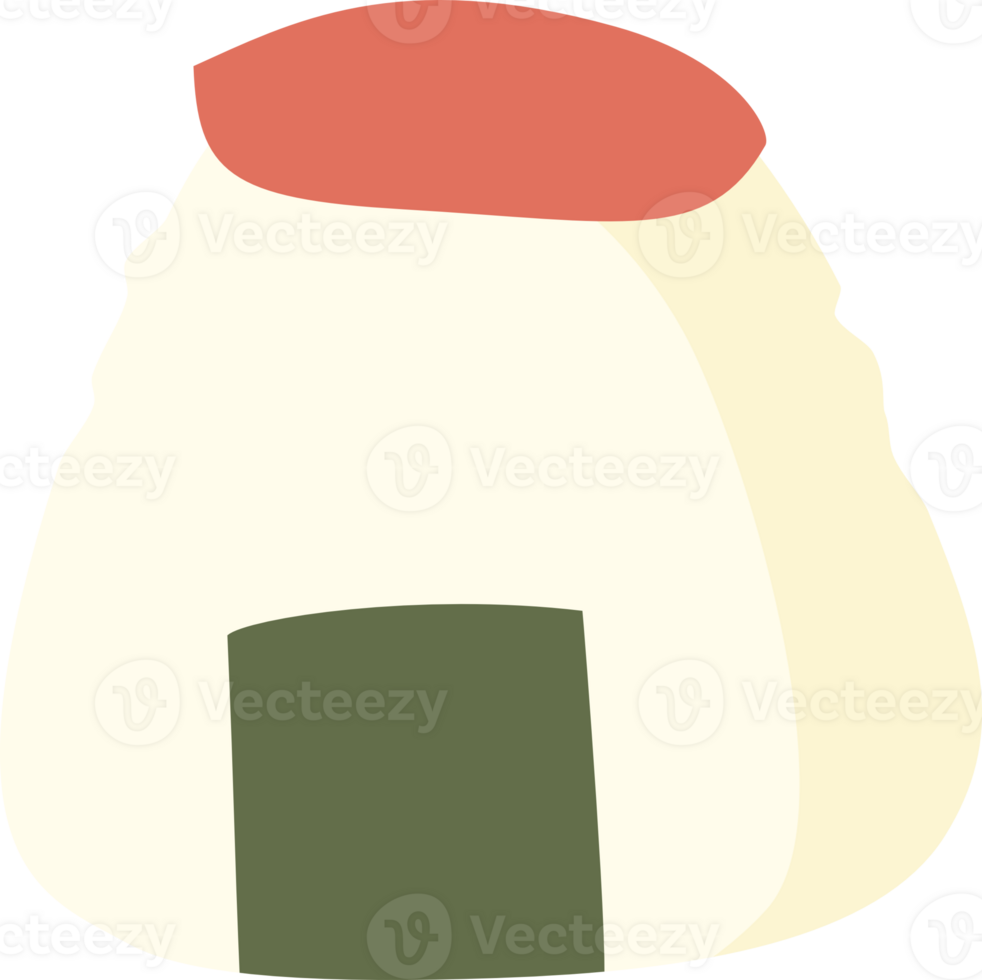 rice balls with seaweed and tuna png