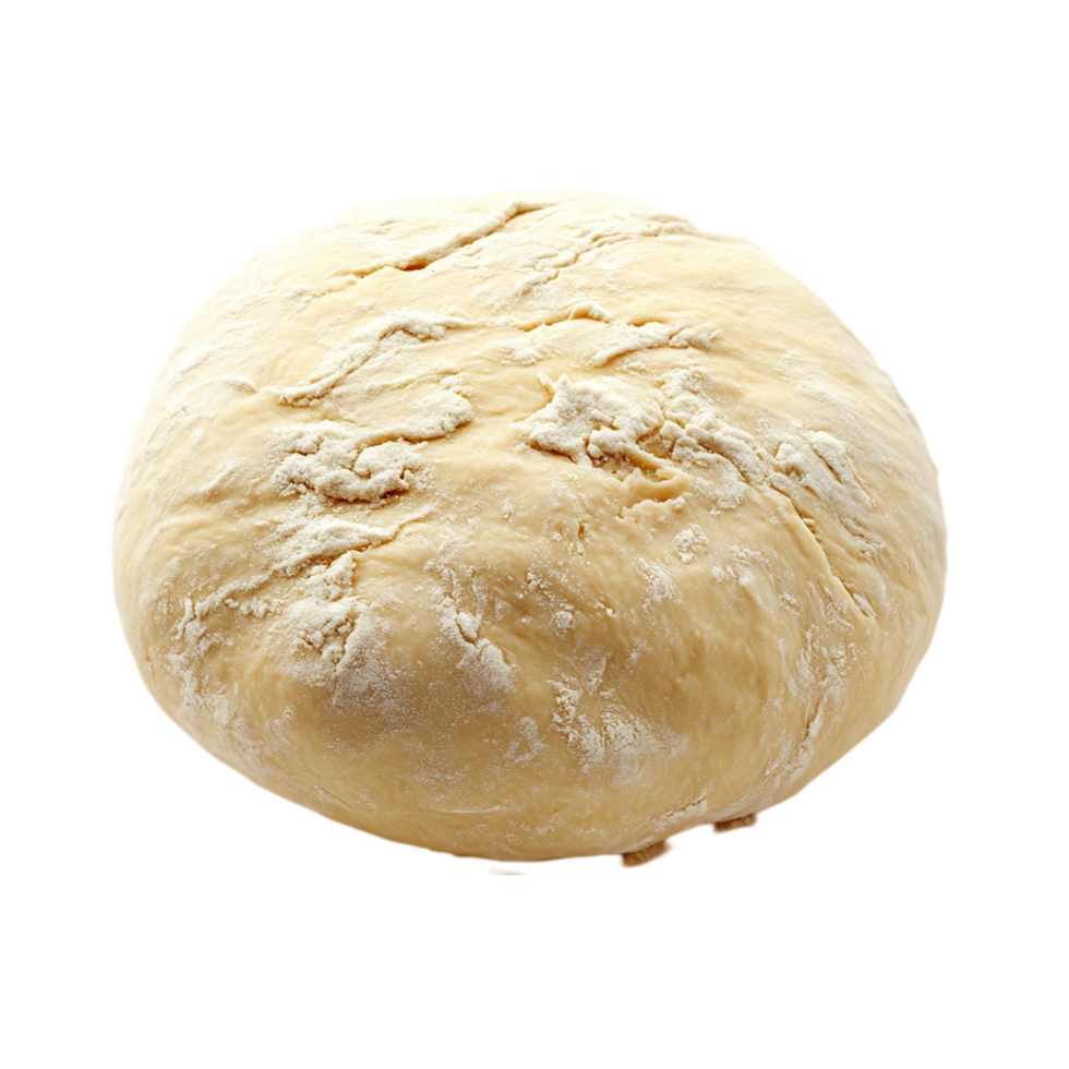 dough ball for baking bread or pizza preparation isolated on transparent background png