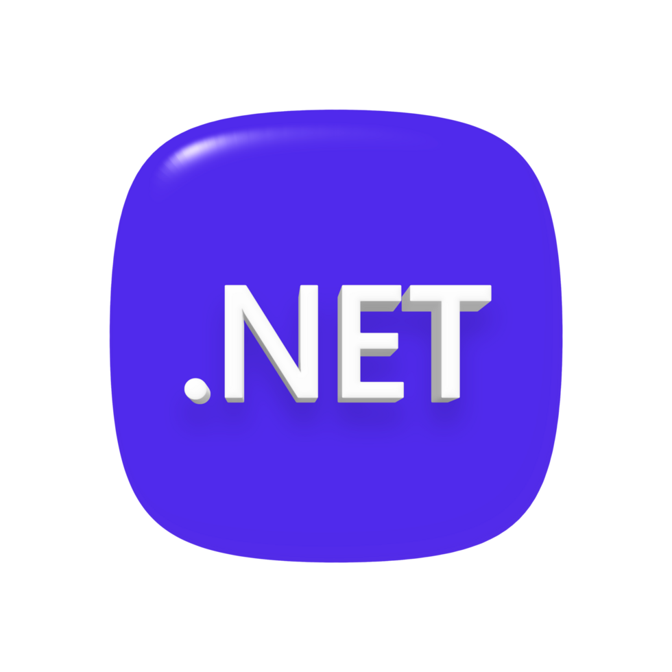 .Net framework 3d icon transparent background png