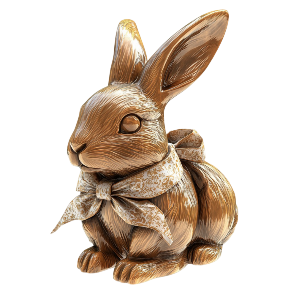 Domestic Bunny Rabbit Illustration on a Clear Transparent Background png