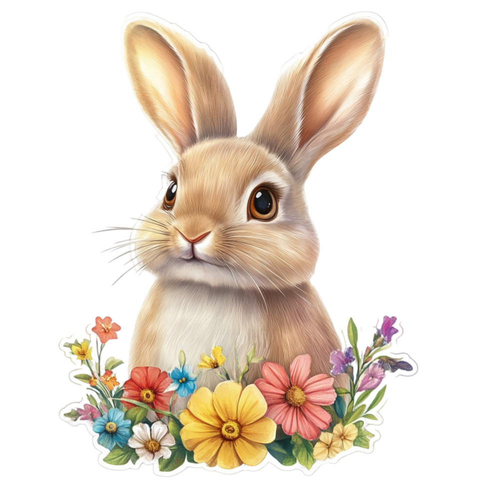 The Joyful Art of Easter Celebration with Traditional Elements on Transparent Background png