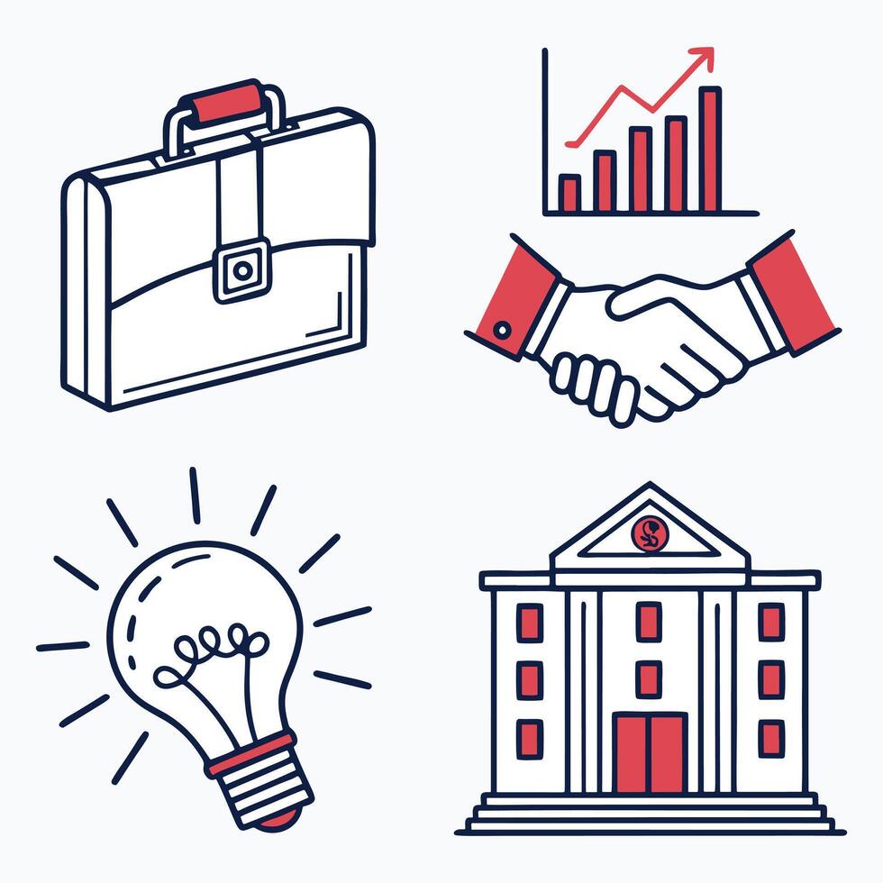 Mobile business design vector