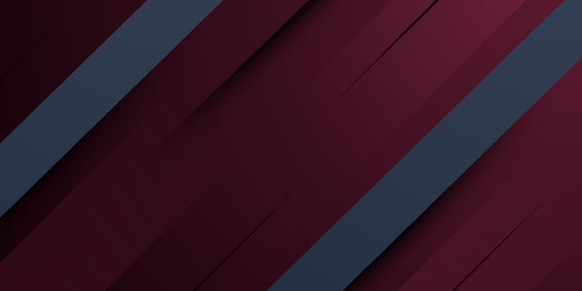 Abstract dark red background with gray lines pattern design. Suitable for business design. vector