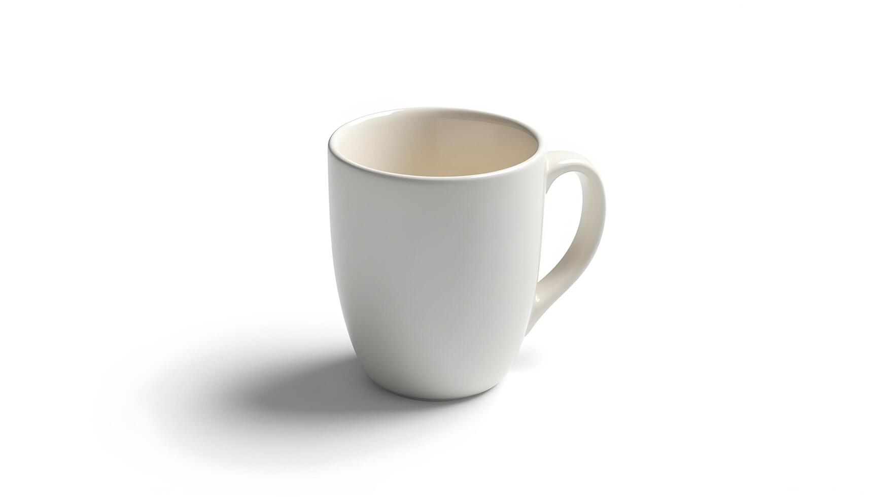 White Coffee Cup Still Life photo