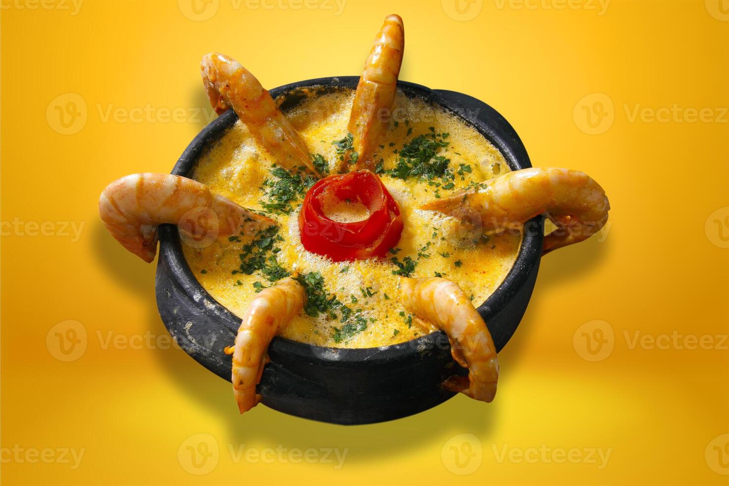 Shrimp and fish moqueca. photo