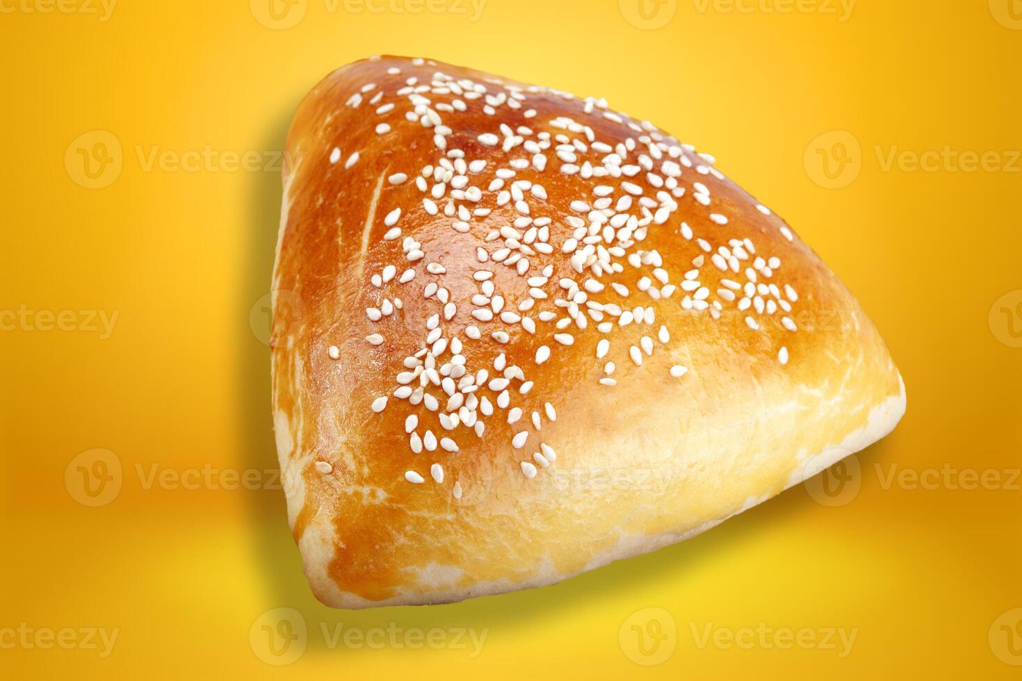 Arabian esfiha, esfirra Brazilian snack.. photo