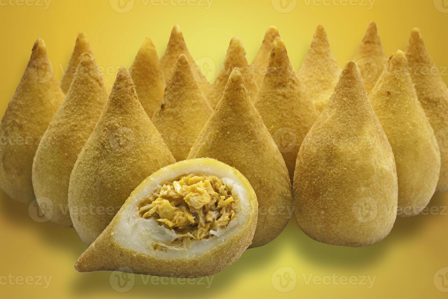 Coxinha, of chicken, Brazilian snack, photo