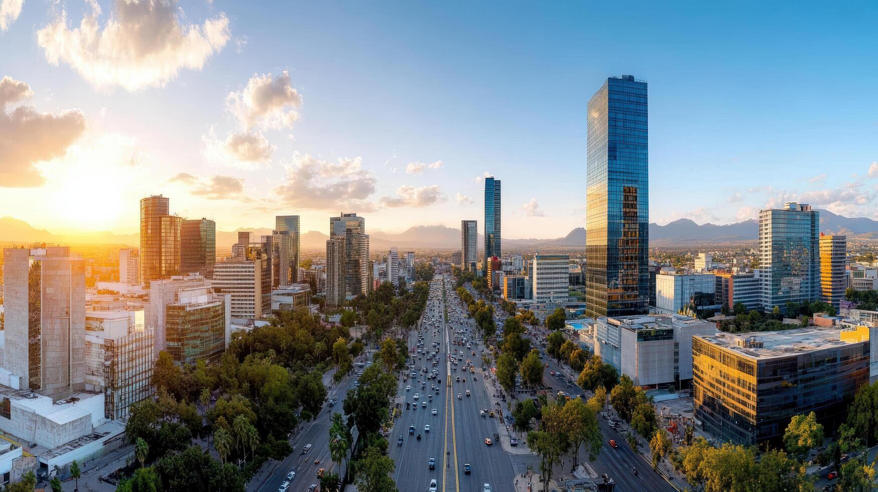 The city of mexico is a popular destination for tourists photo