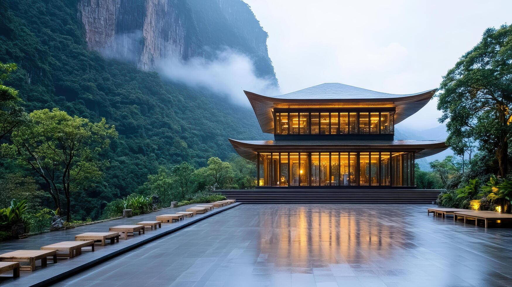 The jade palace in china photo