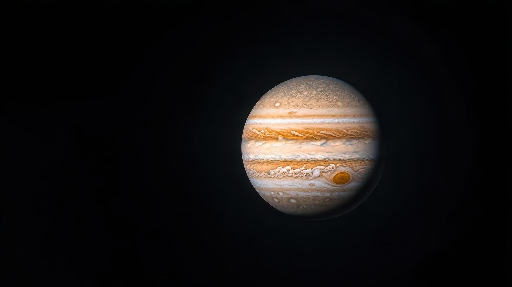 Jupiter, the largest planet in our solar system, is seen in this image taken by the photo