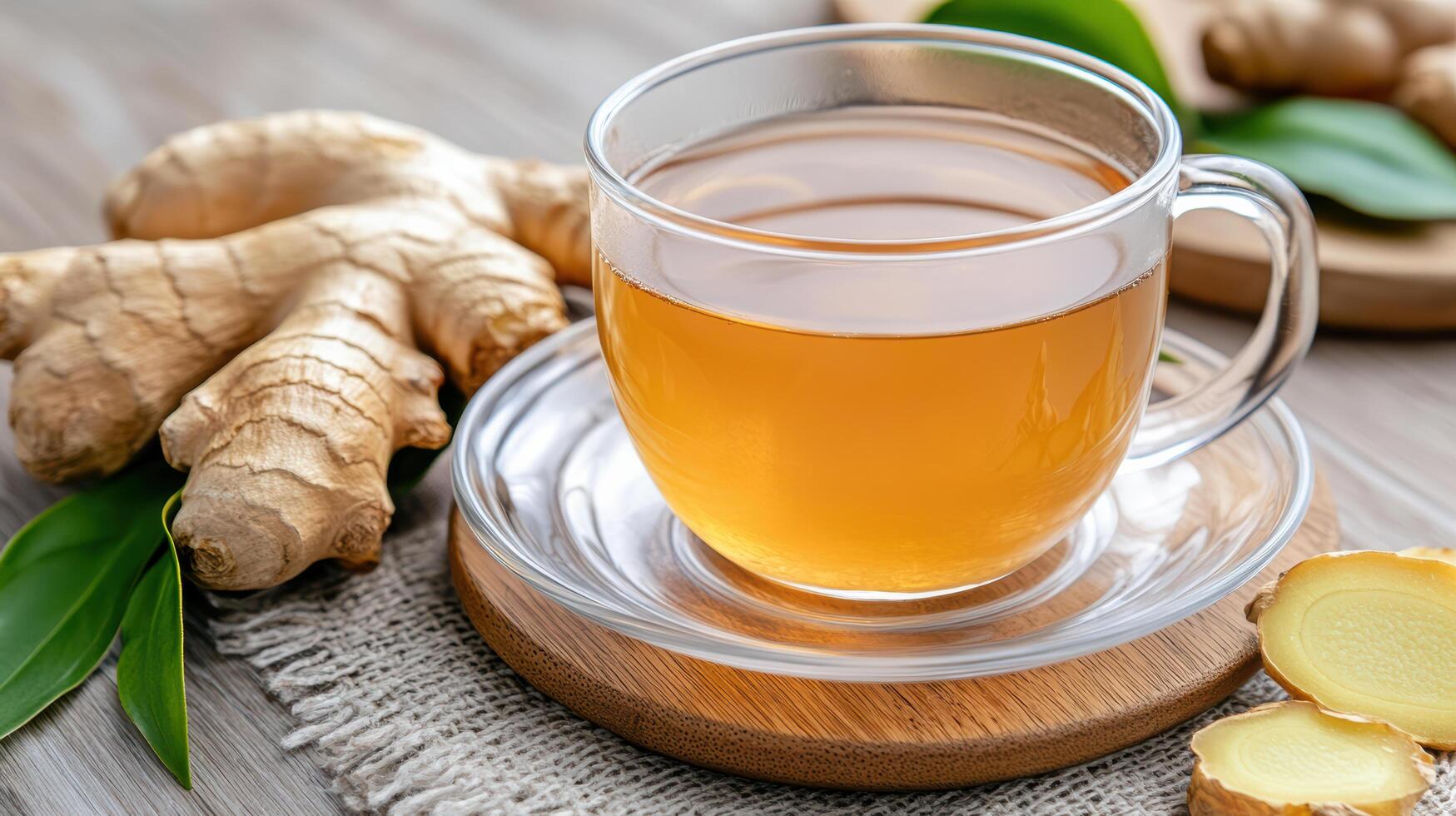 Ginger tea benefits photo