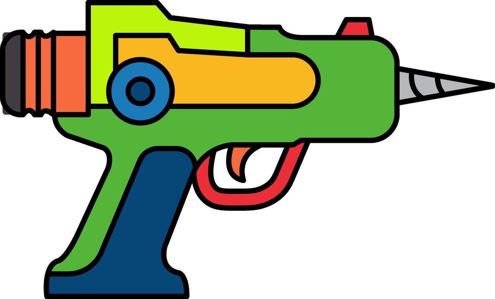 flat icon of Drill vector